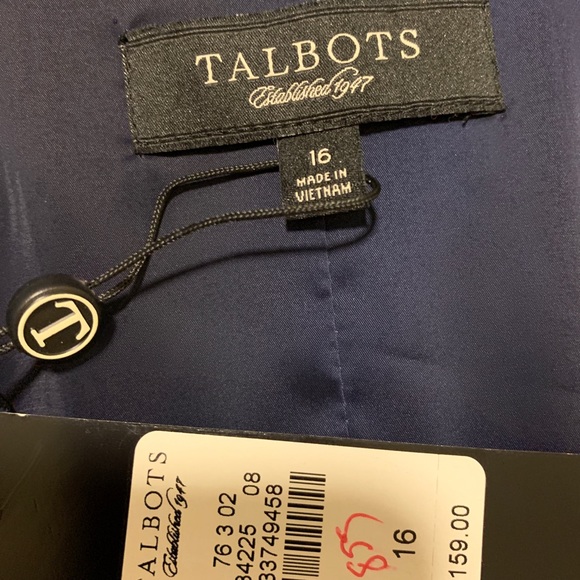 Talbots Women tops Blazer - Picture 3 of 8